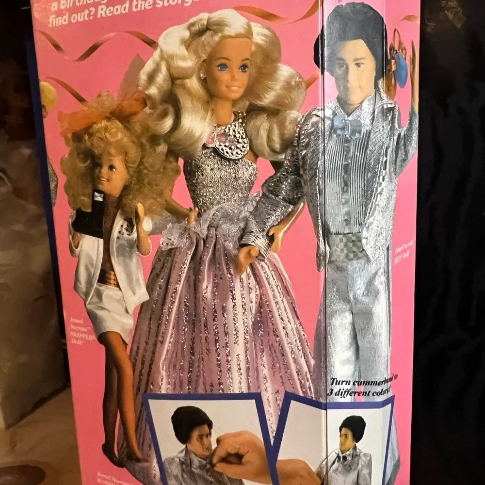 Mattel Jewel Secrets Ken in Shimmering Silver Outfit 1986 NRFB